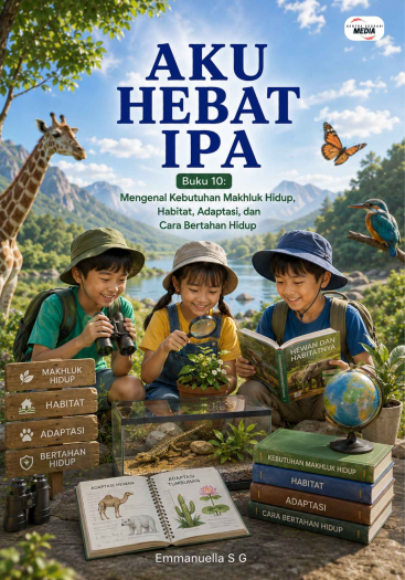 Aku Hebat IPA - Buku 10 Mengenal Kebutuhan Makhluk Hidup, Habitat, Adaptasi, dan Cara Bertahan Hidup