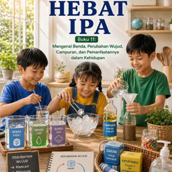 Aku Hebat IPA - Buku 11 Mengenal Benda, Perubahan Wujud, Campuran, dan Pemanfaatannya dalam Kehidupan