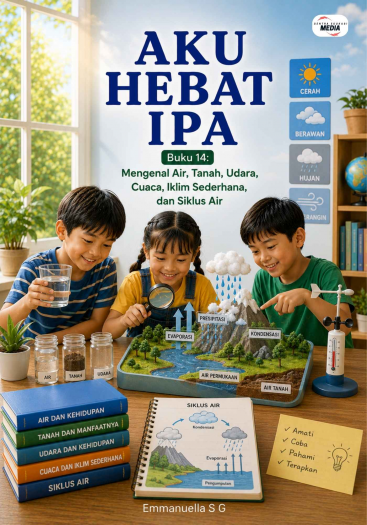Aku Hebat IPA - Buku 14 Mengenal Air, Tanah, Udara, Cuaca, Iklim Sederhana, dan Siklus Air