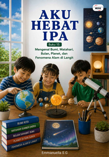 Aku Hebat IPA - Buku 15 Mengenal Bumi, Matahari, Bulan, Planet, dan Fenomena Alam di Langit