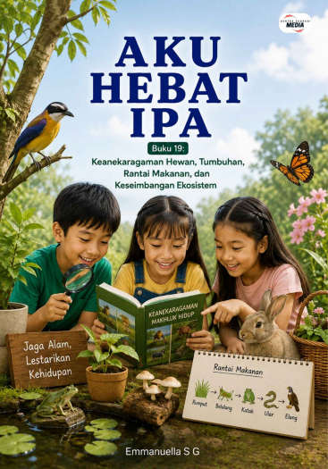 Aku Hebat IPA - Buku 19 Keanekaragaman Hewan, Tumbuhan, Rantai Makanan, dan Keseimbangan Ekosistem
