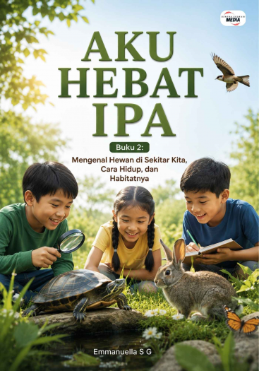 Aku Hebat IPA - Buku 2 Mengenal Hewan di Sekitar Kita, Cara Hidup, dan Habitatnya
