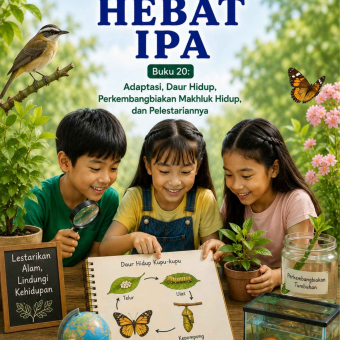 Aku Hebat IPA - Buku 20 Adaptasi, Daur Hidup, Perkembangbiakan Makhluk Hidup, dan Pelestariannya