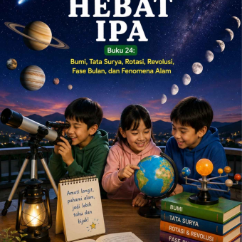 Aku Hebat IPA - Buku 24 Bumi, Tata Surya, Rotasi, Revolusi, Fase Bulan, dan Fenomena Alam