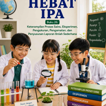 Aku Hebat IPA - Buku 26 Keterampilan Proses Sains, Eksperimen, Pengukuran, Pengamatan, dan Penyusunan Laporan Ilmiah Sederhana