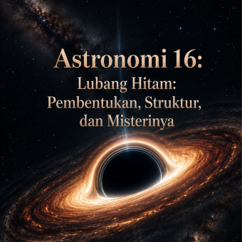 Astronomi 16: Lubang Hitam: Pembentukan, Struktur, dan Misterinya
