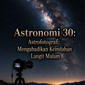 Astronomi 30: Astrofotografi: Mengabadikan Keindahan Langit Malam