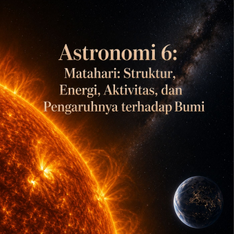 Astronomi 6: Matahari: Struktur, Energi, Aktivitas, dan Pengaruhnya terhadap Bumi