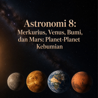 Astronomi 8: Merkurius, Venus, Bumi, dan Mars: Planet-Planet Kebumian