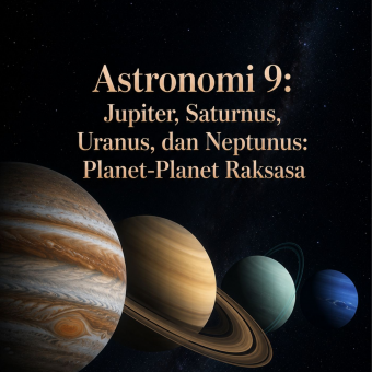 Astronomi 9: Jupiter, Saturnus, Uranus, dan Neptunus: Planet-Planet Raksasa