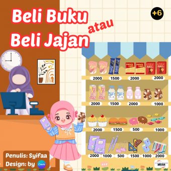 Beli Buku atau Beli Jajan