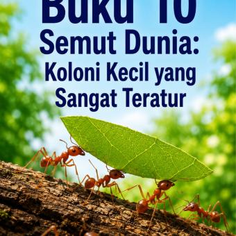 Buku 10 — Semut Dunia: Koloni Kecil yang Sangat Teratur