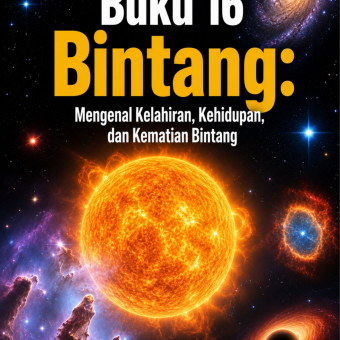 Buku 16 Bintang: Mengenal Kelahiran, Kehidupan, dan Kematian Bintang