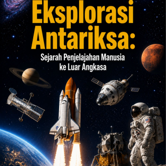 Buku 19 Eksplorasi Antariksa: Sejarah Penjelajahan Manusia ke Luar Angkasa