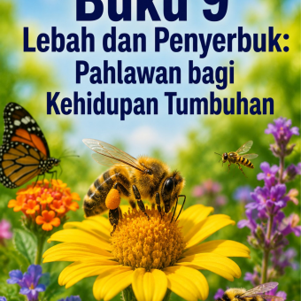Buku 9 — Lebah dan Penyerbuk: Pahlawan bagi Kehidupan Tumbuhan