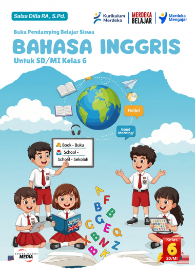 Buku Pendamping Belajar Siswa Bahasa Inggris Untuk SD/MI Kelas 6