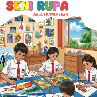 Buku Pendamping Belajar Siswa SENI RUPA Untuk SD/MI Kelas 6