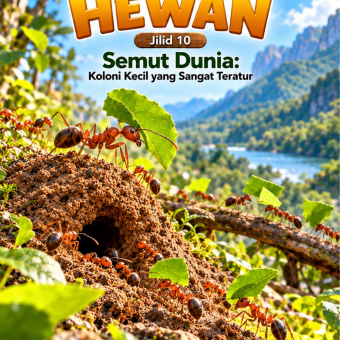 Dunia Hewan Buku 10 Semut Dunia Koloni Kecil yang Sangat Teratur