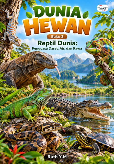 Dunia Hewan Buku 3 Reptil Dunia Penguasa Darat, Air, dan Rawa