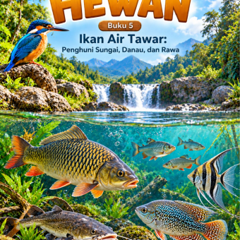 Dunia Hewan Buku 5 Ikan Air Tawar Penghuni Sungai, Danau, dan Rawa