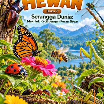 Dunia Hewan Buku 7 Serangga Dunia Makhluk Kecil dengan Peran Besar