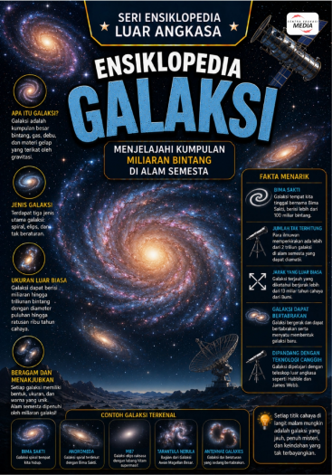 Ensiklopedia Galaksi: Menjelajahi Kumpulan Miliaran Bintang di Alam Semesta