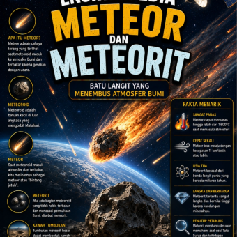 Ensiklopedia Meteor dan Meteorit: Batu Langit yang Menembus Atmosfer Bumi