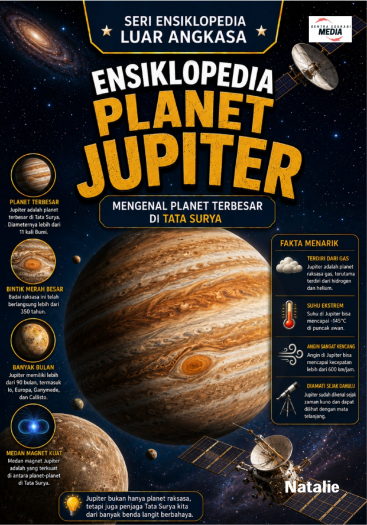 Ensiklopedia Planet Jupiter: Mengenal Planet Terbesar di Tata Surya