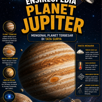 Ensiklopedia Planet Jupiter: Mengenal Planet Terbesar di Tata Surya