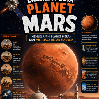Ensiklopedia Planet Mars: Menjelajahi Planet Merah dan Misi Masa Depan Manusia