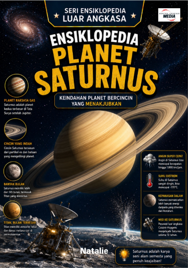 Ensiklopedia Planet Saturnus: Keindahan Planet Bercincin yang Menakjubkan