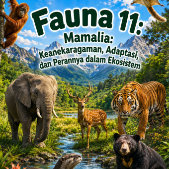 Fauna 11: Mamalia: Keanekaragaman, Adaptasi, dan Perannya dalam Ekosistem