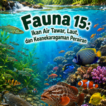Fauna 15: Ikan Air Tawar, Laut, dan Keanekaragaman Perairan