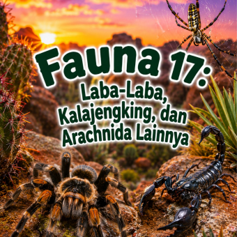 Fauna 17: Laba-Laba, Kalajengking, dan Arachnida Lainnya