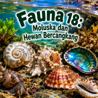 Fauna 18: Moluska dan Hewan Bercangkang