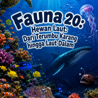 Fauna 20: Hewan Laut: Dari Terumbu Karang hingga Laut Dalam