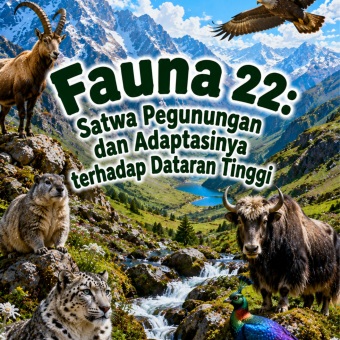 Fauna 22: Satwa Pegunungan dan Adaptasinya terhadap Dataran Tinggi