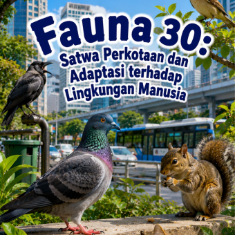 Fauna 30: Satwa Perkotaan dan Adaptasi terhadap Lingkungan Manusia