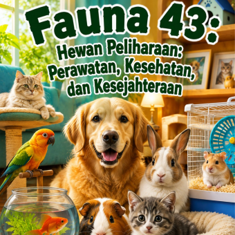 Fauna 43: Hewan Peliharaan: Perawatan, Kesehatan, dan Kesejahteraan