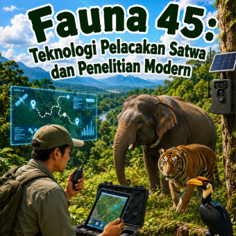 Fauna 45: Teknologi Pelacakan Satwa dan Penelitian Modern