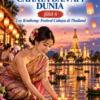 Festival Cahaya dan Api Dunia Jilid 4 Loy Krathong Festival Cahaya di Thailand