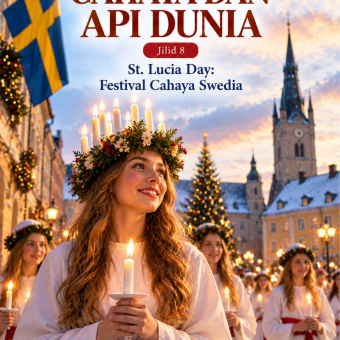 Festival Cahaya dan Api Dunia Jilid 8 St. Lucia Day Festival Cahaya Swedia