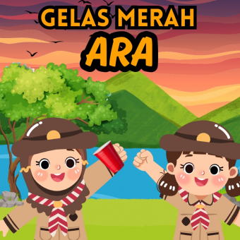 Gelas Merah Ara