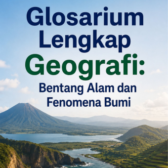 Glosarium Lengkap Geografi: Bentang Alam dan Fenomena Bumi 