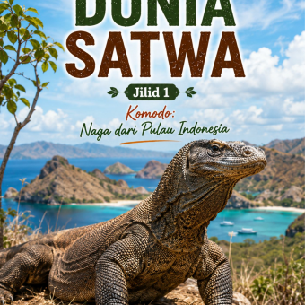 Menjelajahi Dunia Satwa Jilid 1 Komodo Naga dari Pulau Indonesia