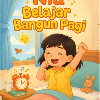 NIA BELAJAR BANGUN PAGI