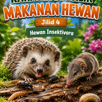 Rahasia di Balik Makanan Hewan Jilid 4 Hewan Insektivora