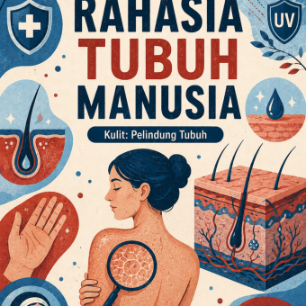 Rahasia Tubuh Manusia Buku 5 Kulit: Pelindung Tubuh