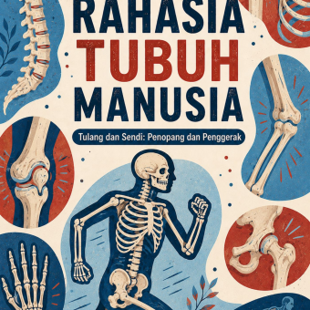 Rahasia Tubuh Manusia Buku 6 Tulang dan Sendi: Penopang dan Penggerak