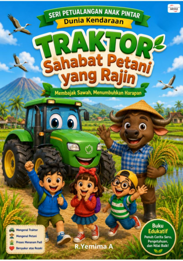 Seri Petualangan Anak Pintar Dunia Kendaraan: Traktor – Sahabat Petani yang Rajin